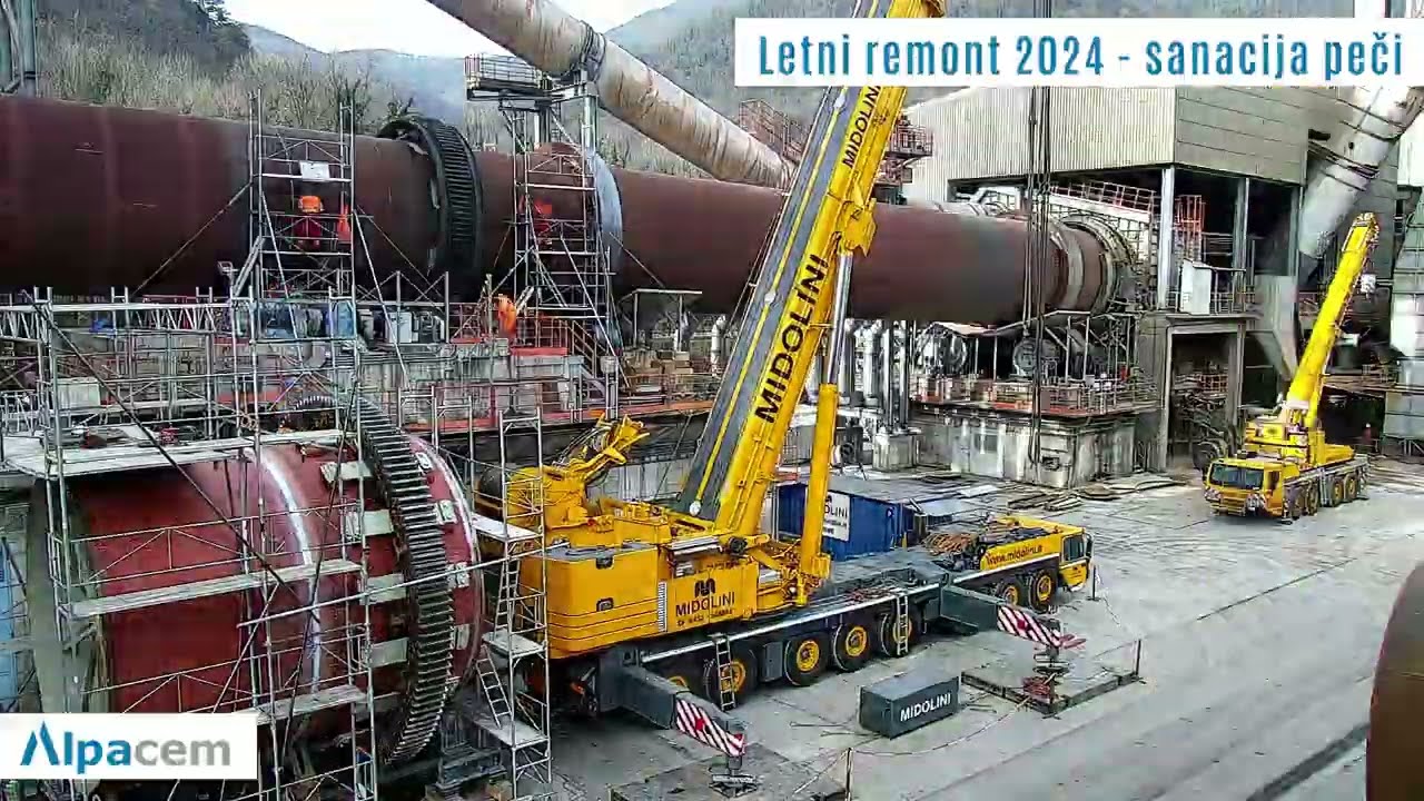 Letni remont 2024 - sanacija peči