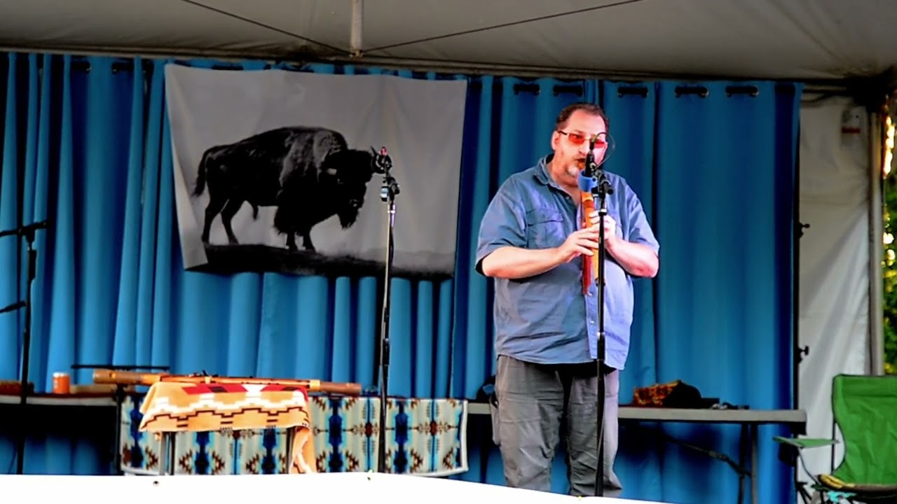 Aaron Binderup performing at Flutestock Flute Festival July 26, 2024