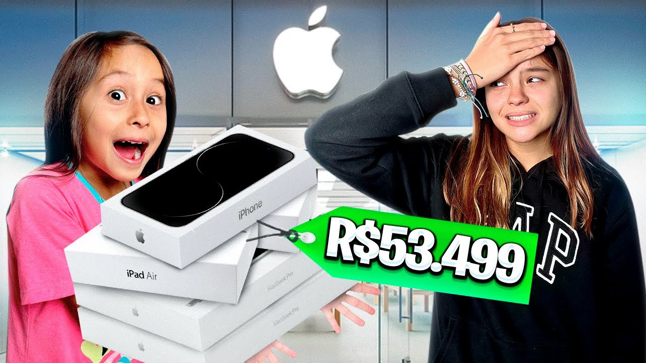 REGRA MISTERIOSA Tudo Que Minha Irmã Acertar Eu Compro!
