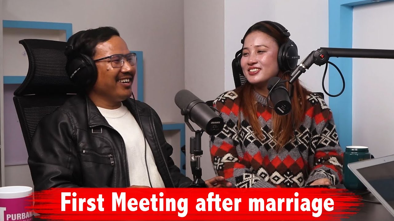 First meeting of Buddhi Tamang and Rajani Gurung after marriage ! Podcast Clip