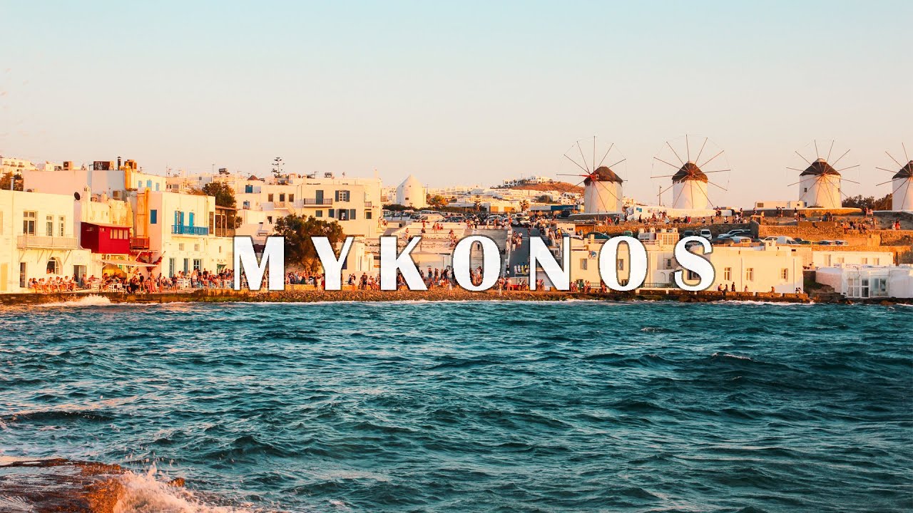 🇬🇷 MYKONOS GRECIA | Summer 2020 | TROPICANA 4K 🇬🇷
