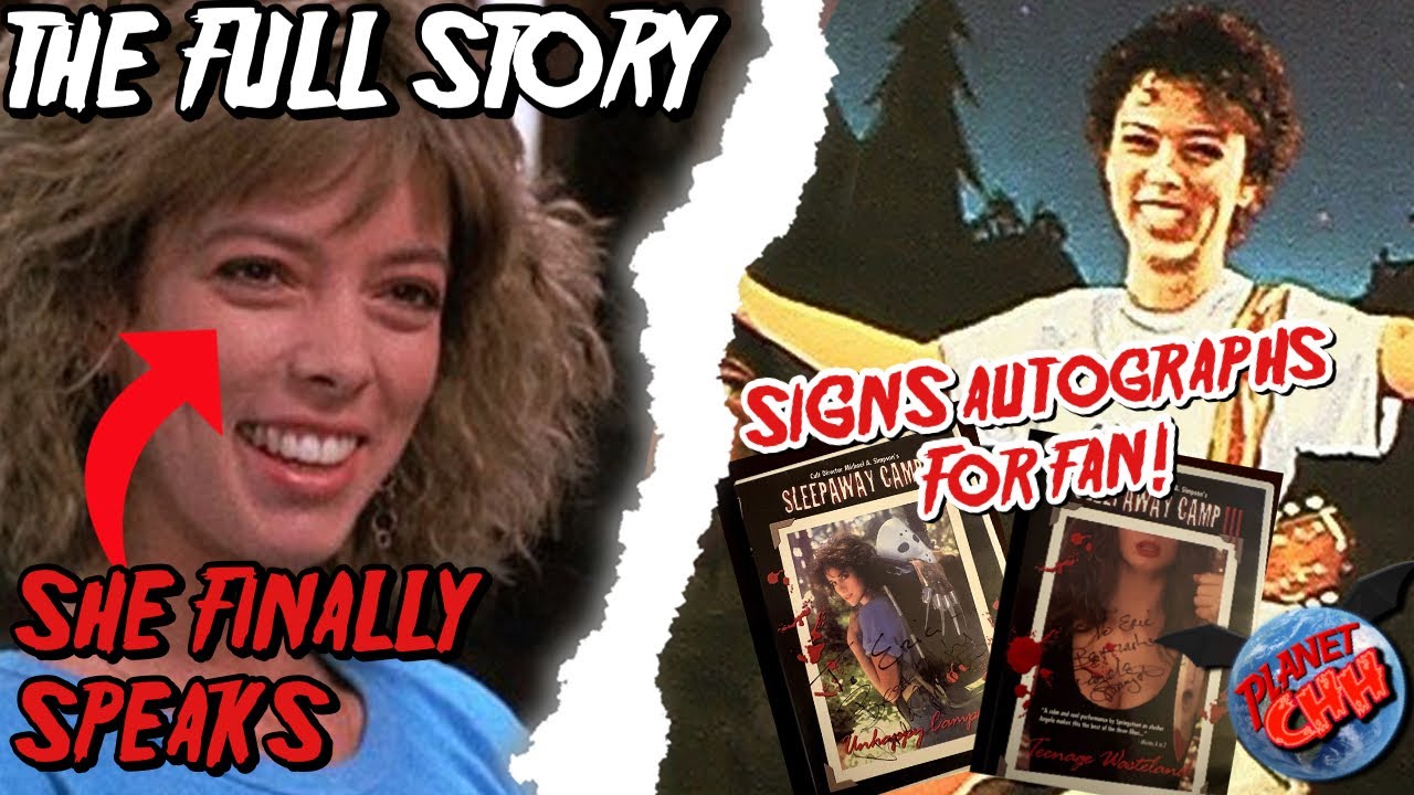 BREAKING | Pamela Springsteen BREAKS SILENCE on Sleepaway Camp 2 and 3 | Signs Autographs for fan