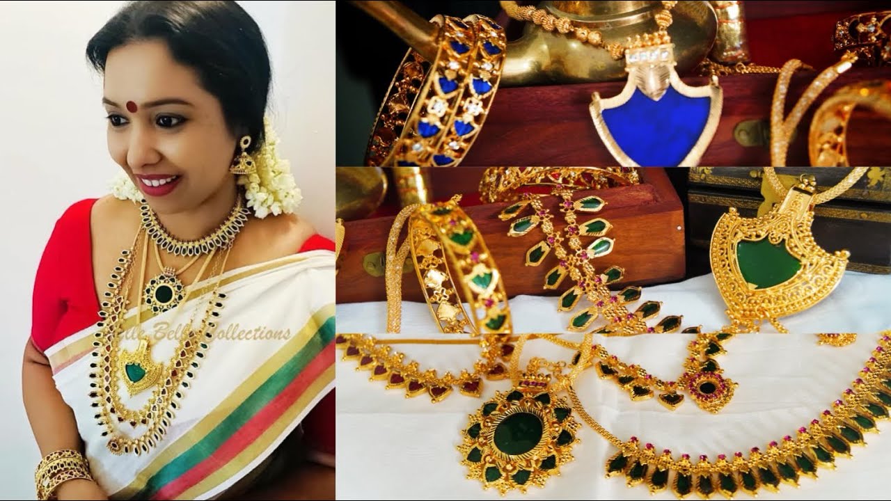 JEWELLERY COLLECTIONS // TRADITIONAL // KERALA // ELLE BELLE COLLECTIONS // ONAM COLLECTIONS//