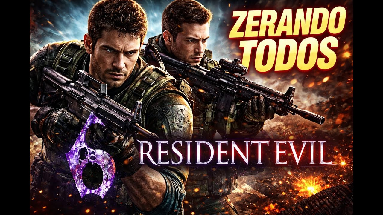Zerando TODOS - RE 6 COM O CHRIS