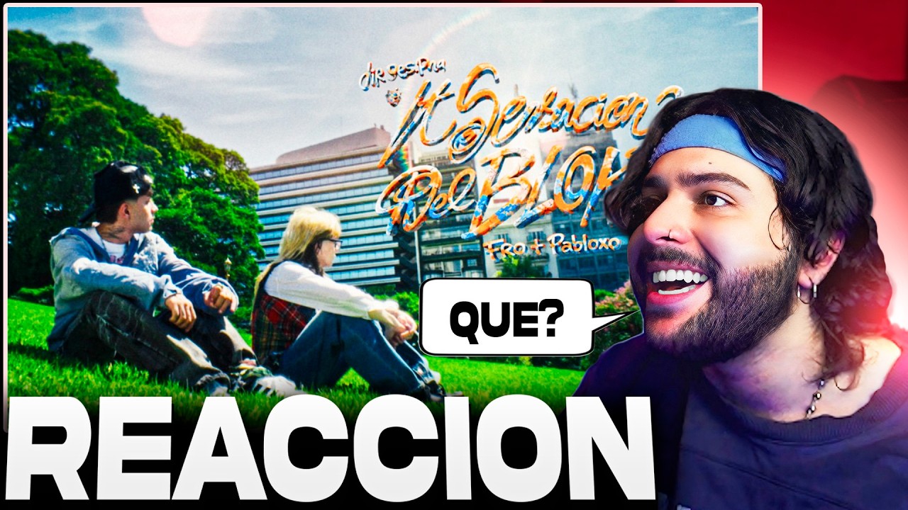 ¡GRAN JUNTE! | INGENIERO DE SONIDO REACCIONA A FRO! - LA SENSACIÓN DEL BLOKE FT. PABLOXO