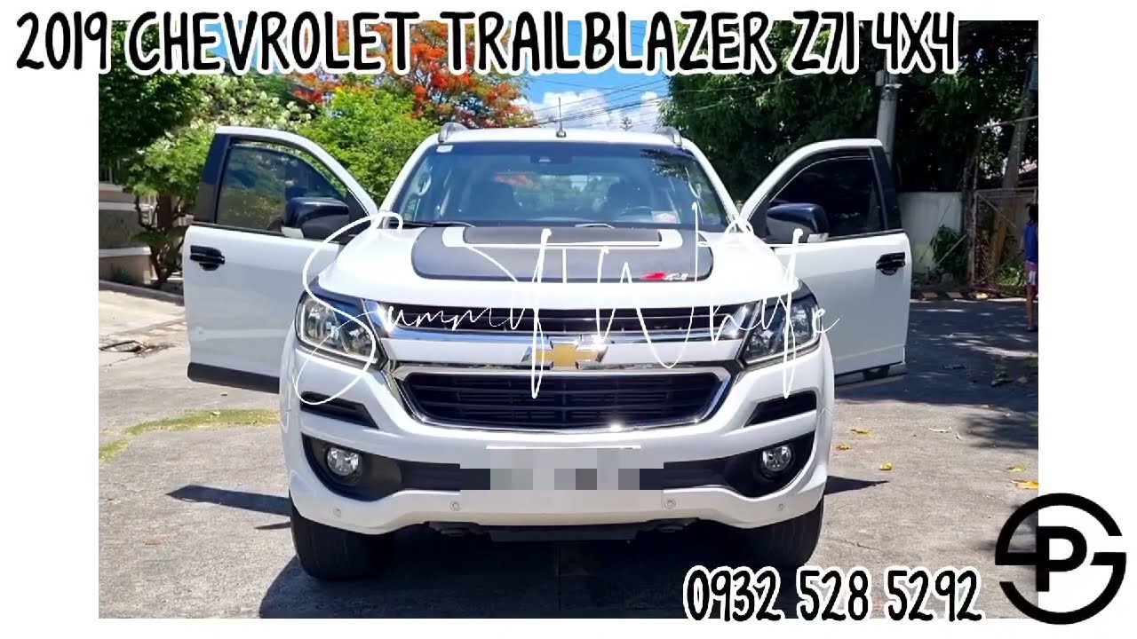 2019 CHEVROLET TRAILBLAZER Z71 4x4 (MAY 2022)