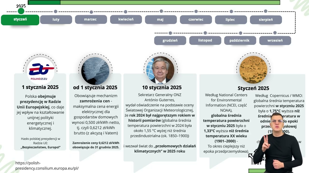 Webinarium - „Rok 2025 pod lupą: Prawo, klimat i energia - najważniejsze zmiany i wydarzenia”