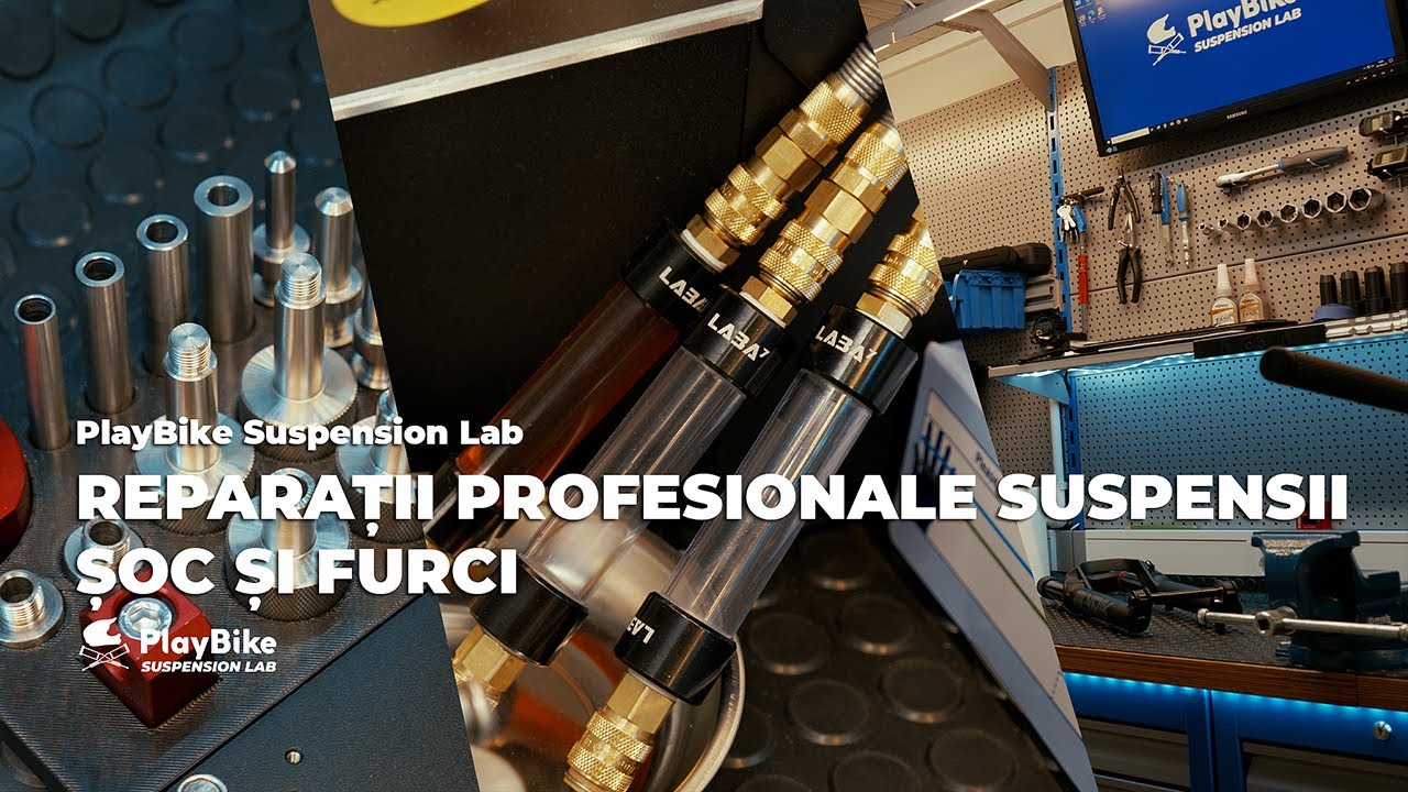 PlayBike Suspension Lab: Reparații profesionale pentru suspensii de bicicletă