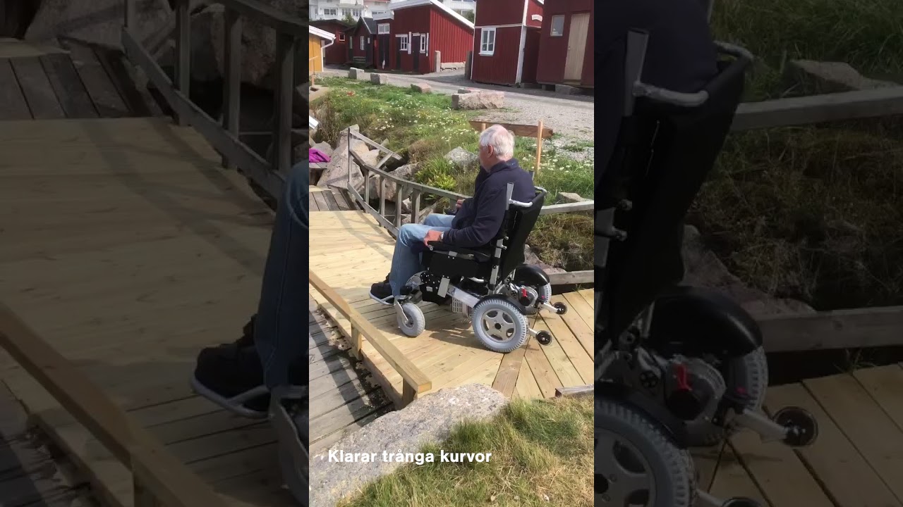 Testkörning med Eloflex H på grusvägar och i skogen