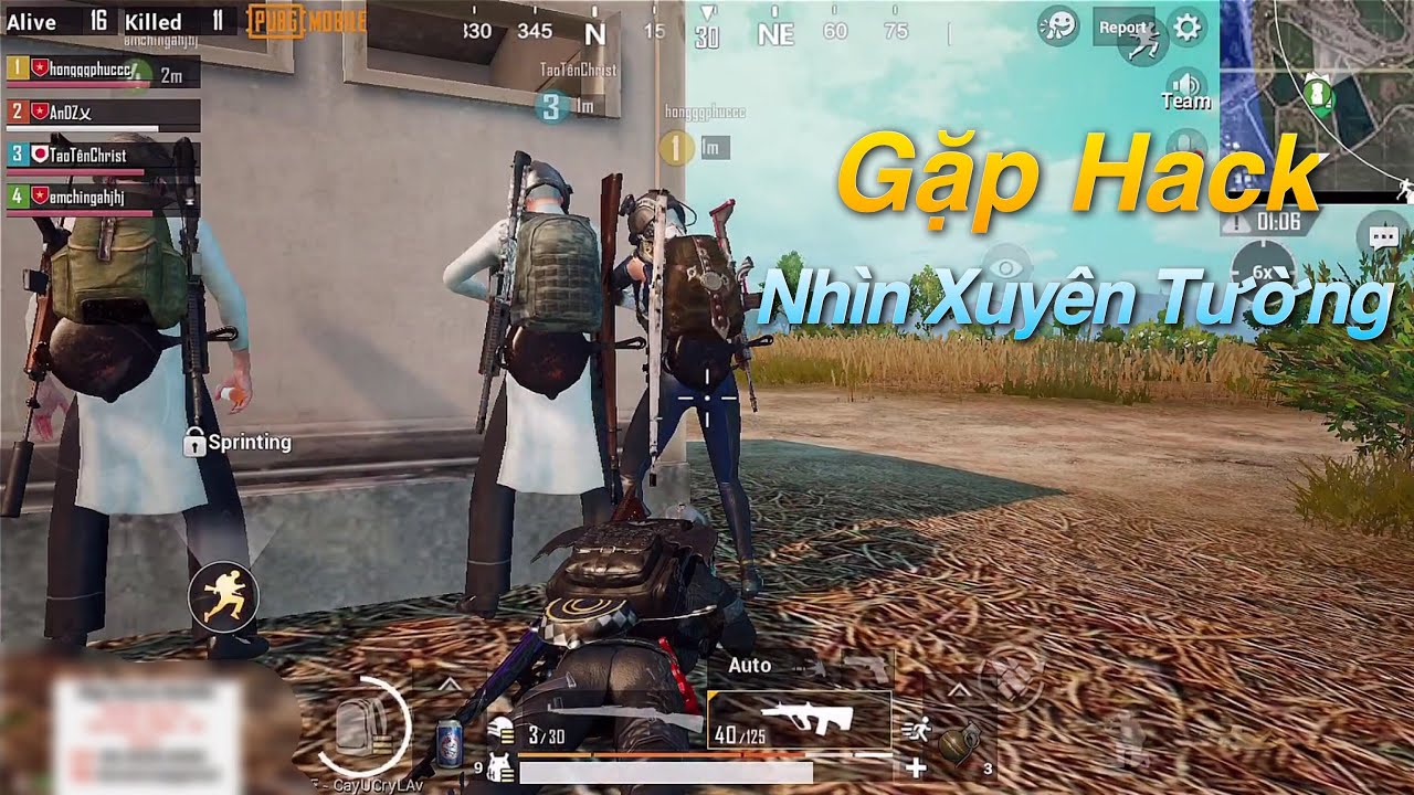 PUBG Mobile | Giao Lưu Cộng Đồng - Gặp Phải Hack Nhìn Xuyên Mọi Vật và Cái Kết Đắng 😂