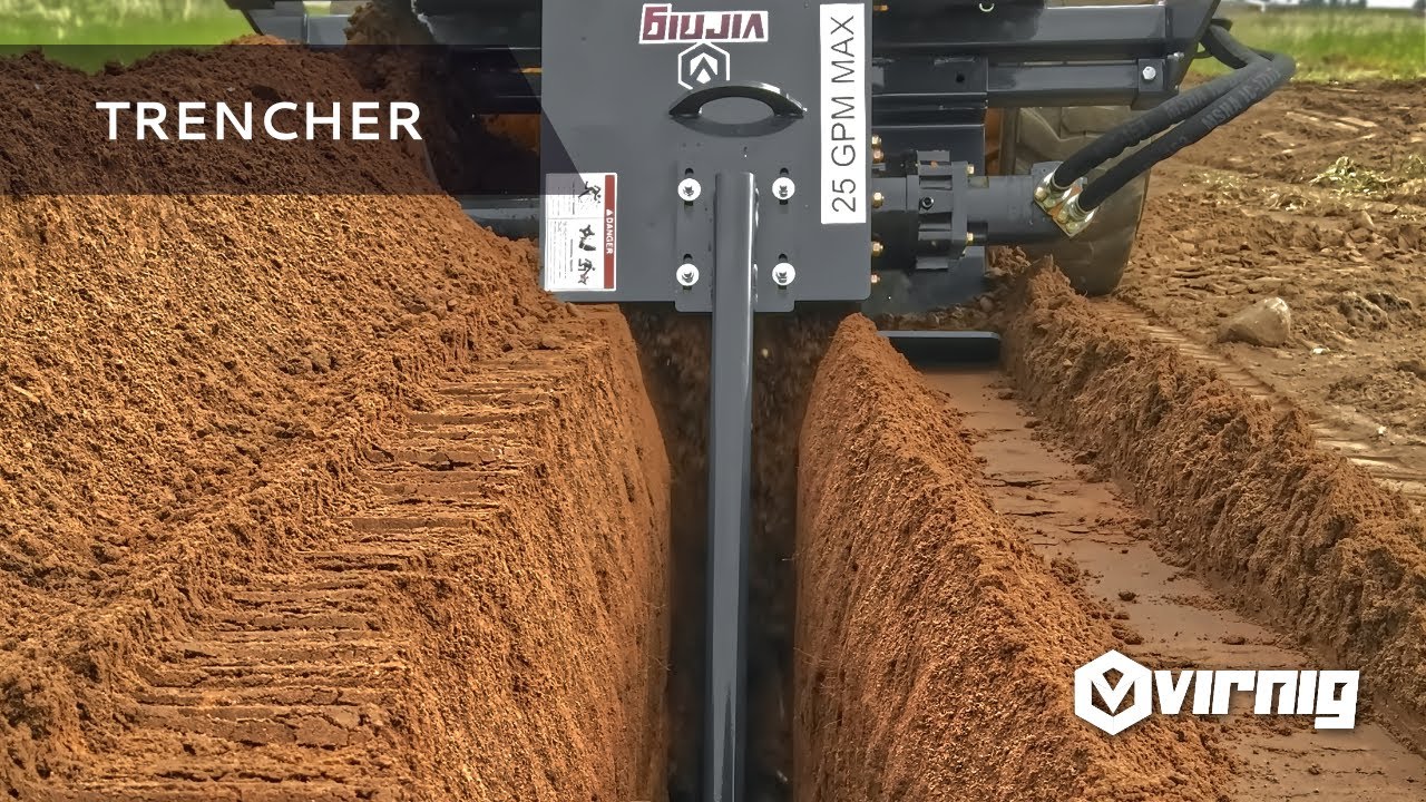 Trencher - Skid Steer Attachment