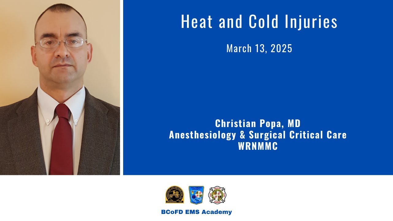 Heat and Cold Injuries