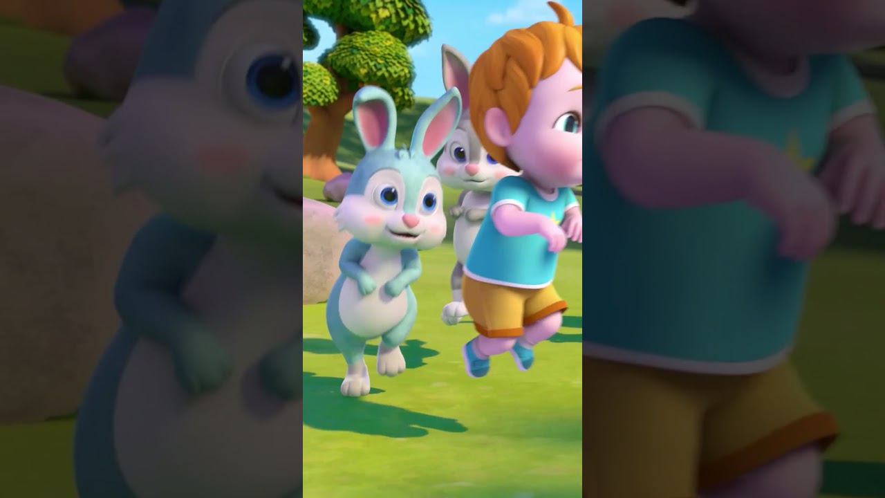 Hop Little Bunnies Hop Hop Hop | Nursery Rhymes & Kids Songs | NuNu Tv #childrensongs #toddlersongs