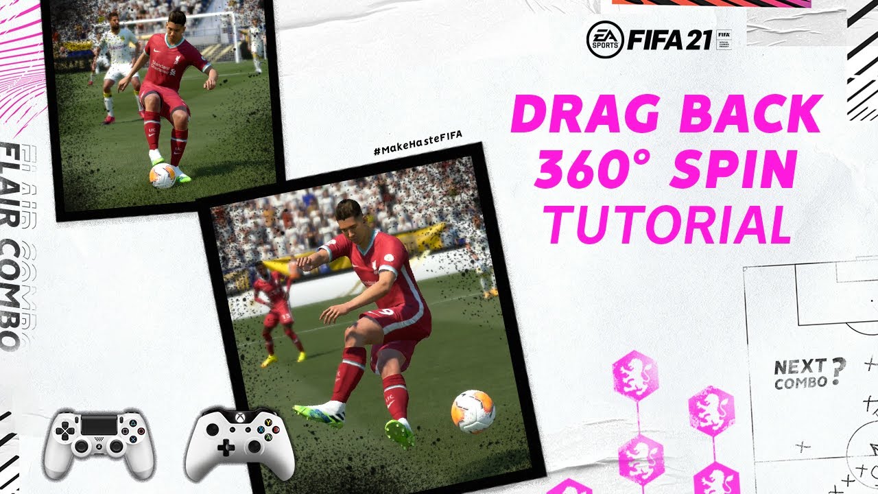 FIFA 21 | Drag Back 360 Spin | Flair Combo Tutorial