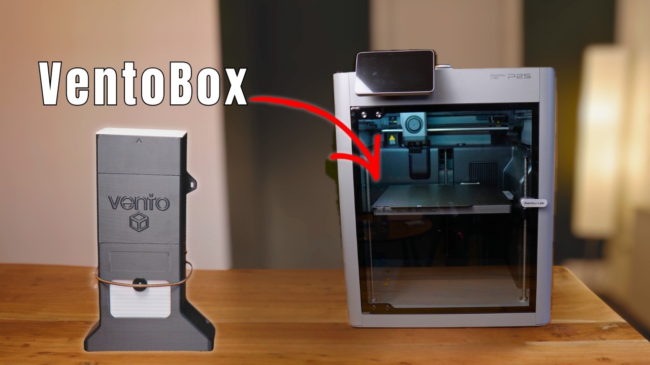 VentoBox am Bambu P2S einbauen (HEPA + Aktivkohle) + Bambu Studio Einstellung