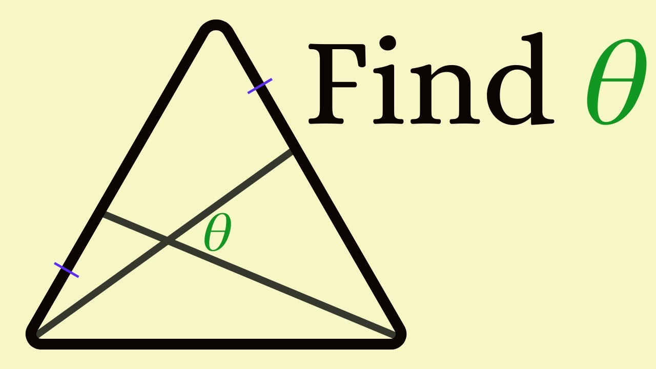 A quick geometry problem.