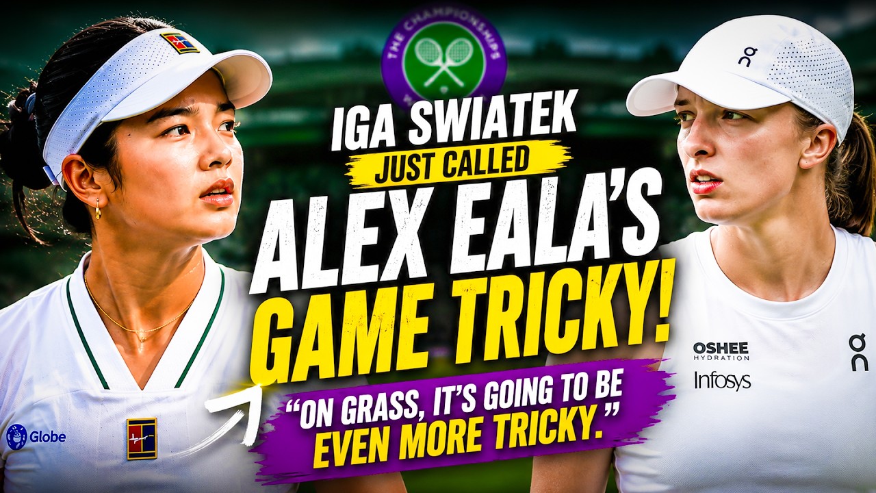 IGA SWIATEK JUST ADMITTED IT... Alex Eala's Grass Game Is TRICKY! 😱🇵🇭