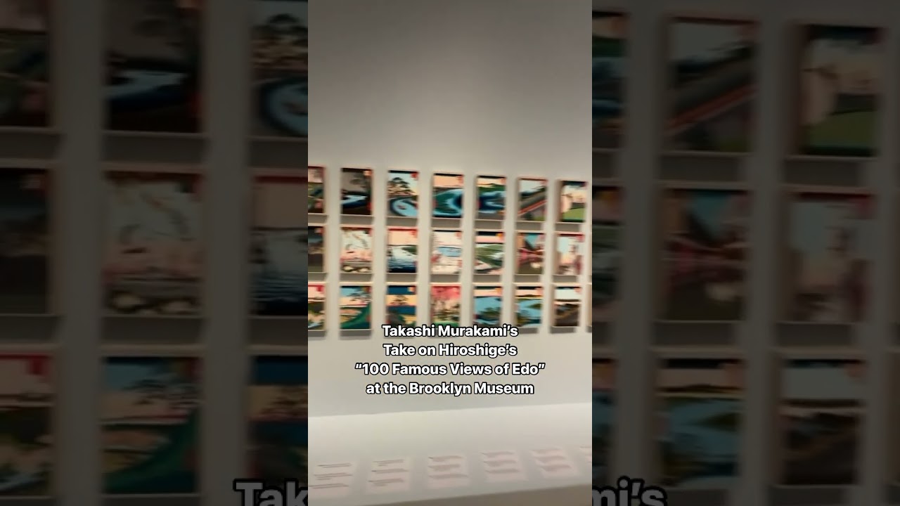 Takashi Murakami&rsquo;s Contributions to &ldquo;Hiroshige&rsquo;s 100 Famous Views of Edo