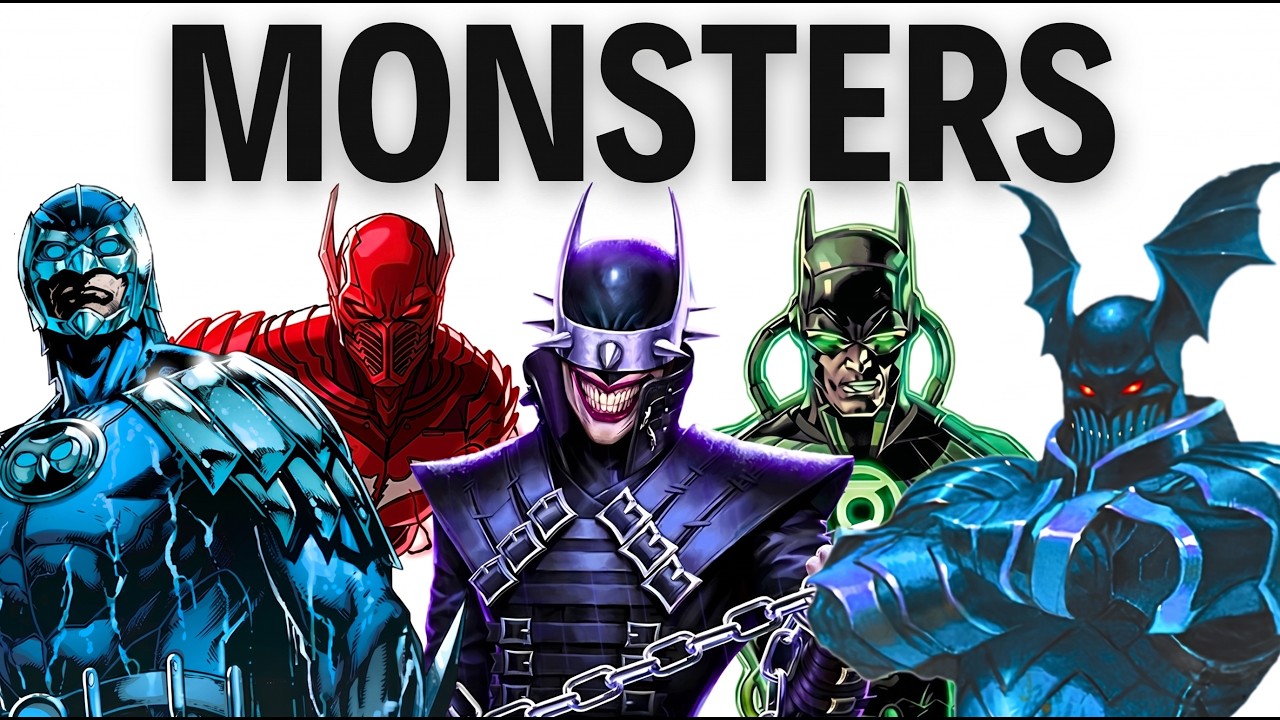 The 7 Levels Of Evil Batman Variants