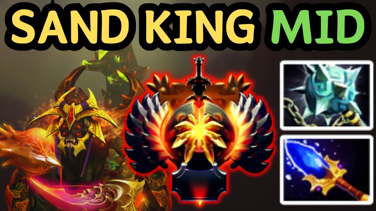 🔥 UNSTOPPABLE EARTHQUAKE MACHINE — SAND KING MID | DOTA 2 🔥