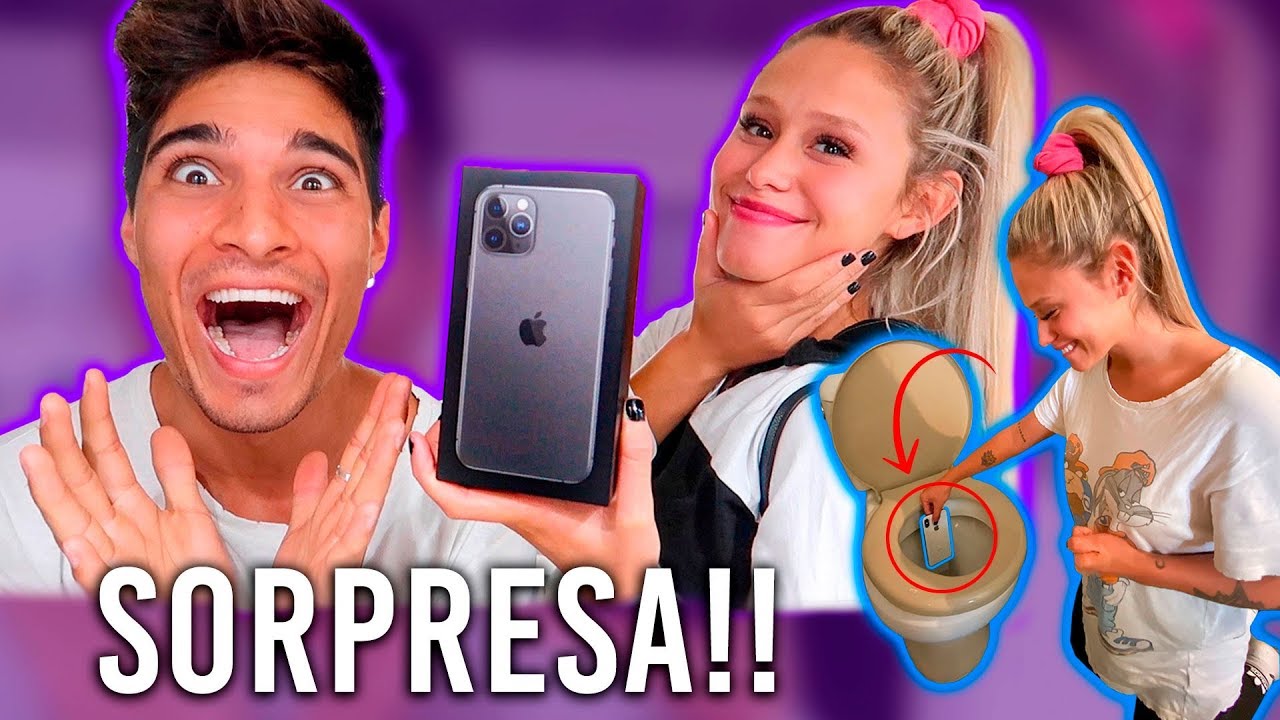 Le Rompi El Iphone A Mi Novio Y Le Regale Uno Nuevo!