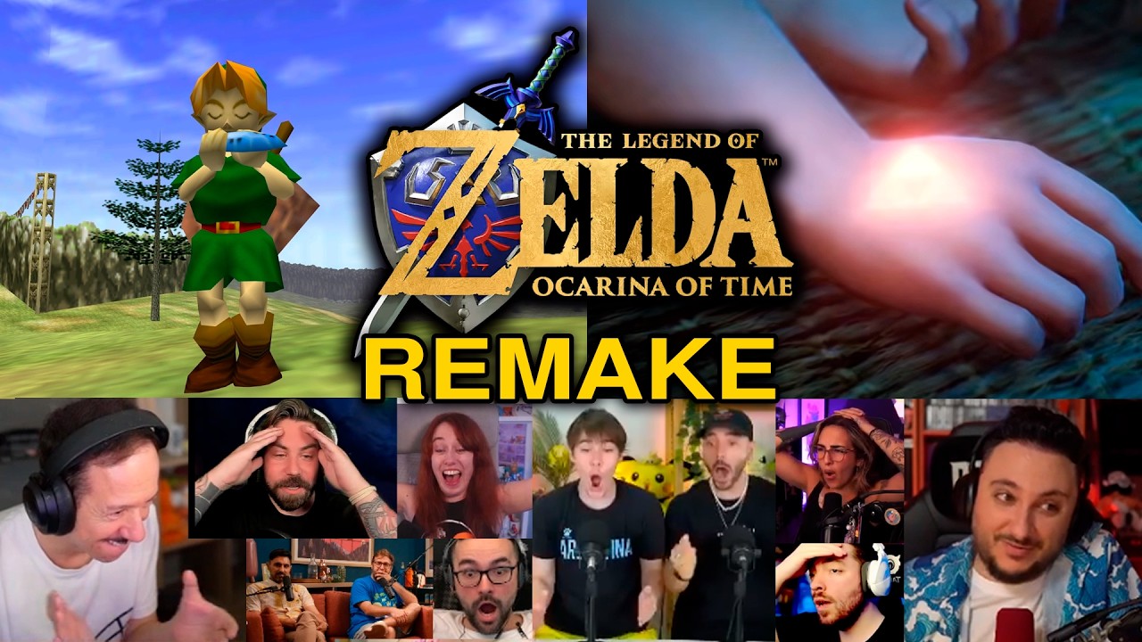 &iquest;ES ESTO REAL? REACCI&Oacute;N AL TR&Aacute;ILER DE ZELDA: OCARINA OF TIME REMAKE | BAITYBAIT KNEKRO FOLAGOR XOKAS
