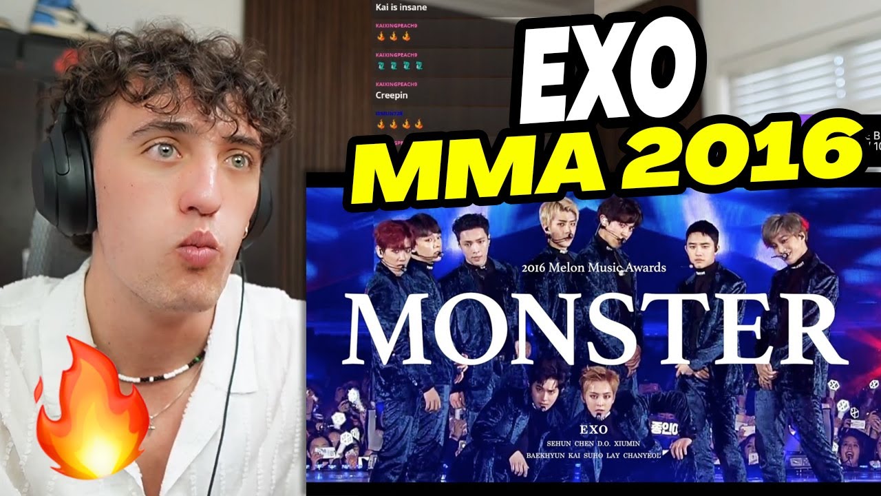 South African Reacts To EXO 'MONSTER' MMA 2016 !!!