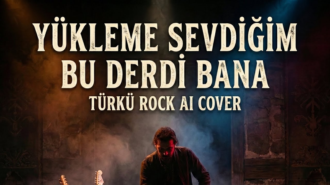 MÜKEMMEL COVER/YÜKLEME SEVDİĞİM BU DERDİ BANA- TÜRKÜ ROCK AI COVER 