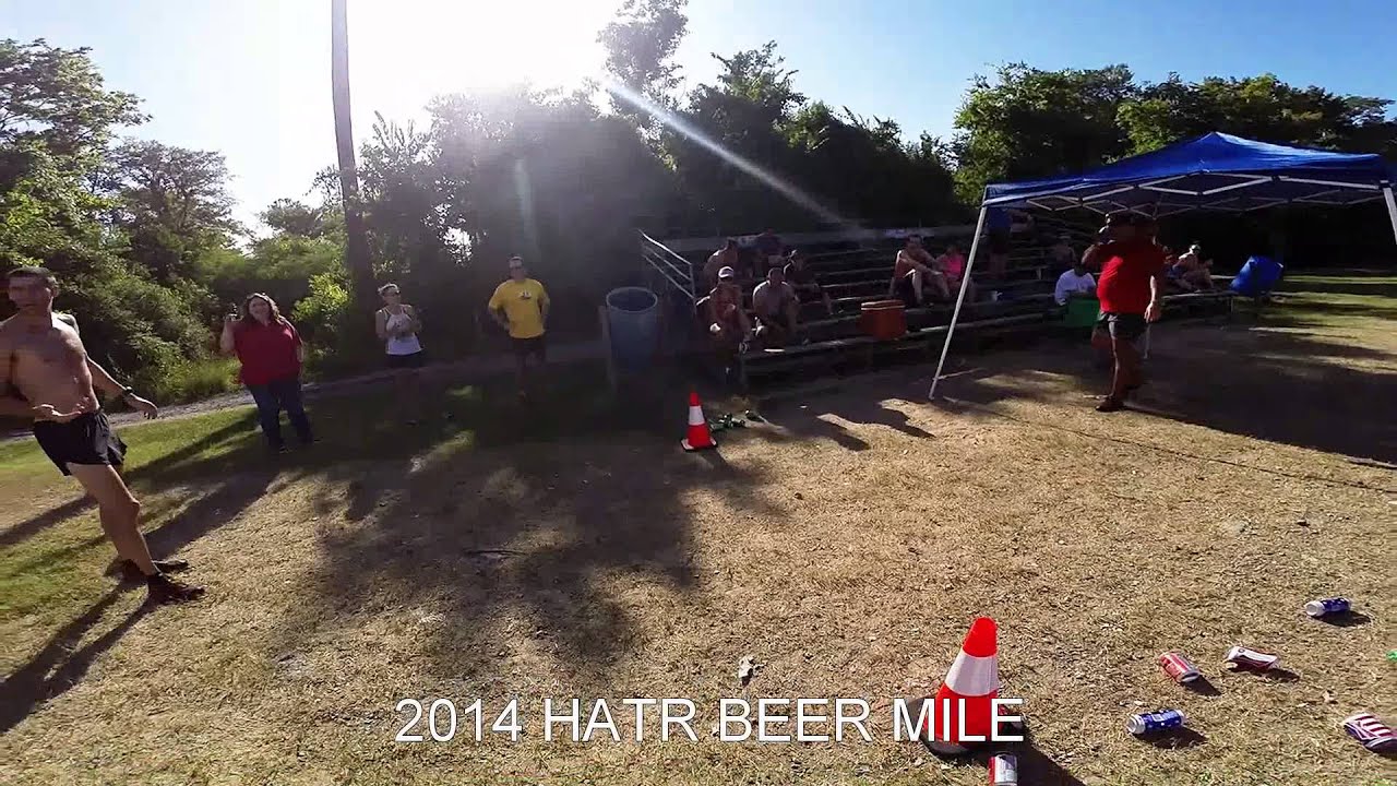 Houston Area Trail Runners Beer Mile