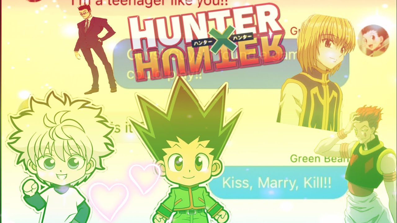 HxH Texts || Kiss, Marry, Kill || Short