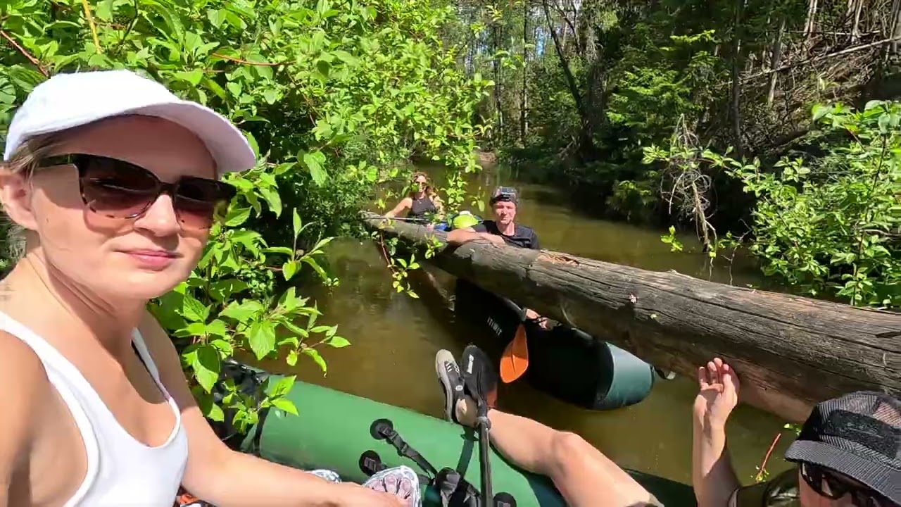 Zbrzyca raft. #packrafting #bushcraft #raft-craft