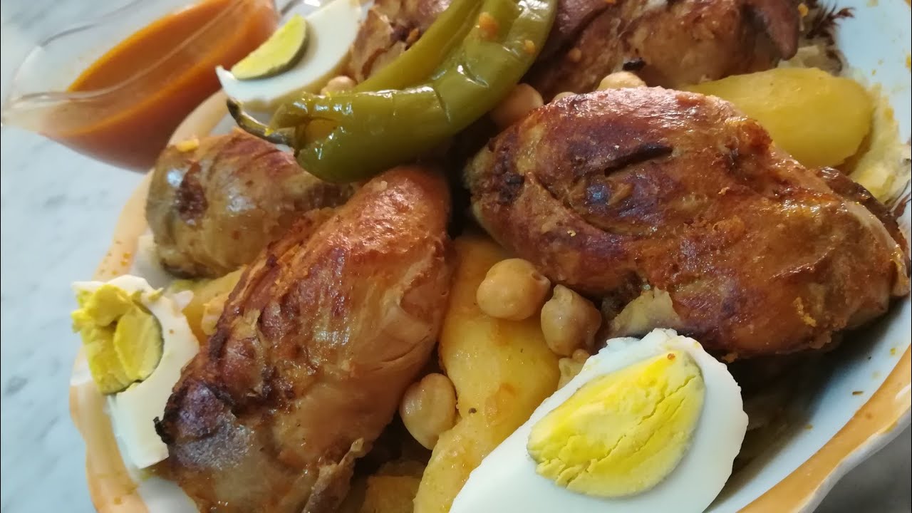 شخشوخة باتنية بالدجاج