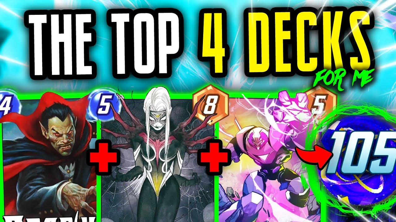 These 4 Decks took me to INFINITE - Tips & Tricks for the Nimrod Season - Marvel Snap