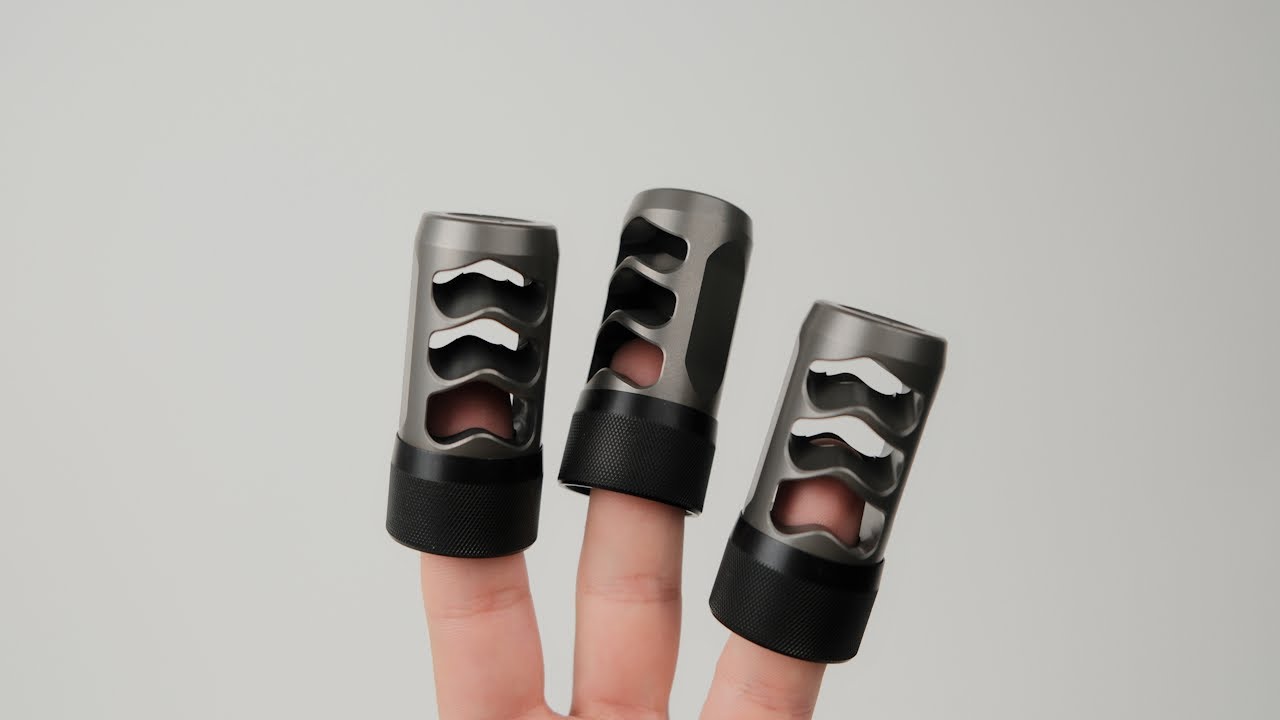 NEW: The Hellfire Ti - Titanium Self-Timing Muzzle Brake