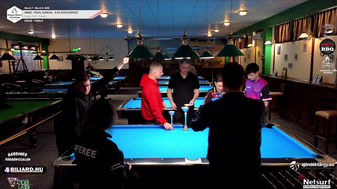 MBSZ - Pool Szakág - 9-es pontszerző második nap.