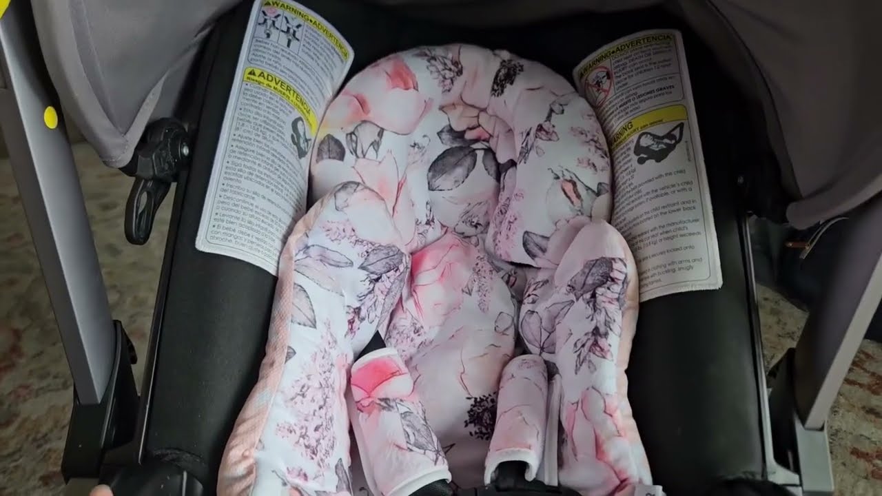 Infant Car Seat Insert, Enlarged Head Support For Baby Carseat, Reversible Newborn Insert Review