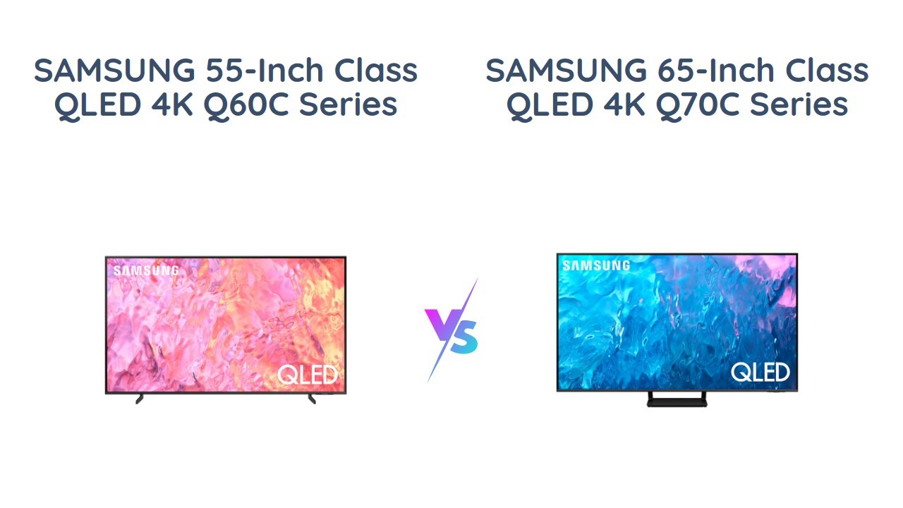 📺 Samsung Q60C vs Q70C - Ultimate 4K QLED Battle! 🆚