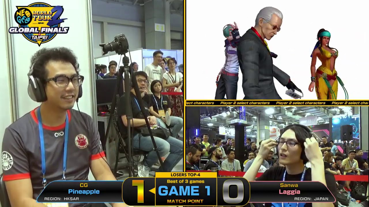Pineapple (菠蘿) vs Laggia (ラギア) - KOF XIV Neo Geo World Tour Season 2 Global Finals Top 8
