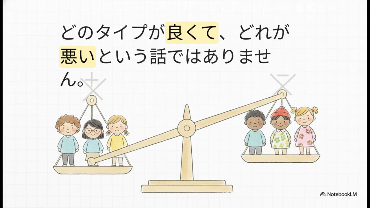 子どもの「型」を理解する