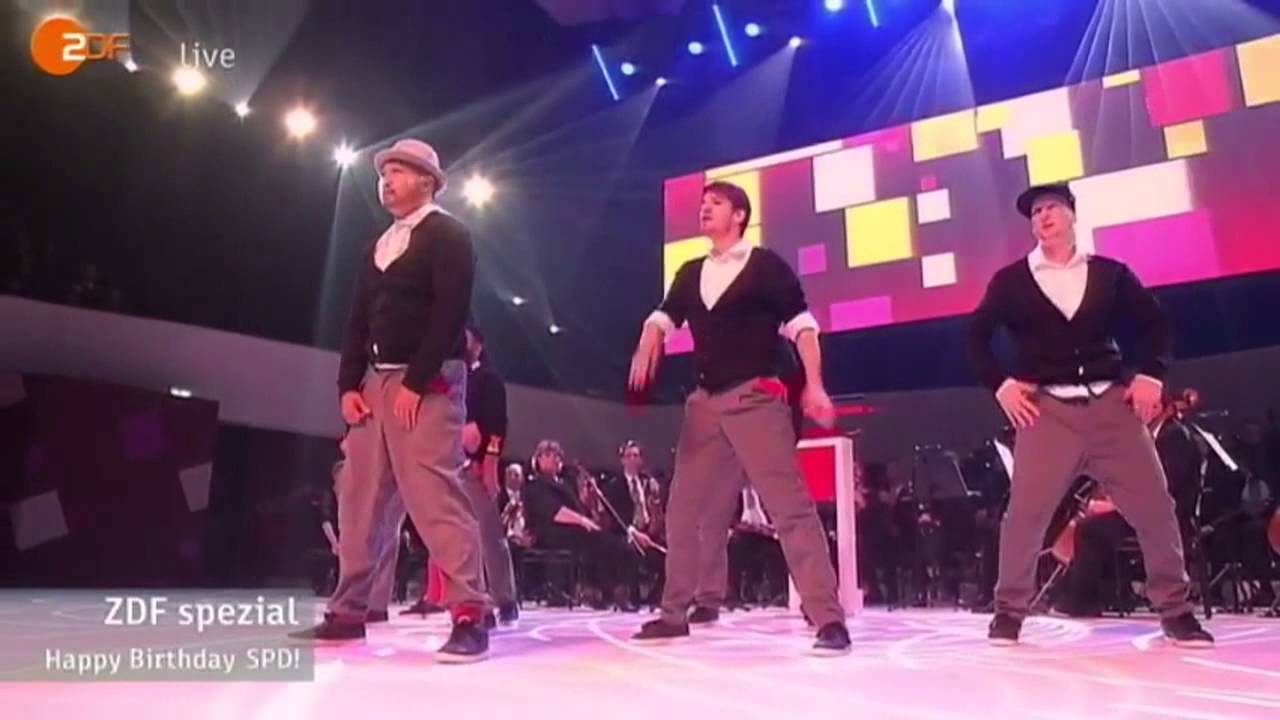 150 Jahre SPD - Flying Steps mit Red Bull Flying Bach 2013