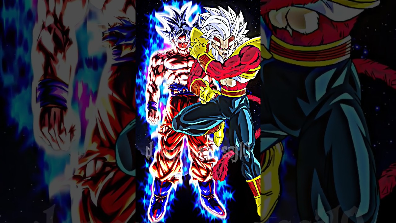 Goku vs Baby Vegeta #dbz #dbs #dbgt #shorts