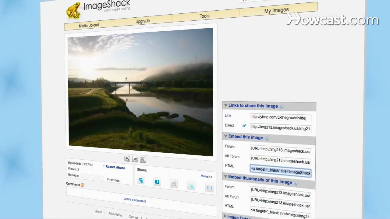 How to Post a Large Image to Your Blog