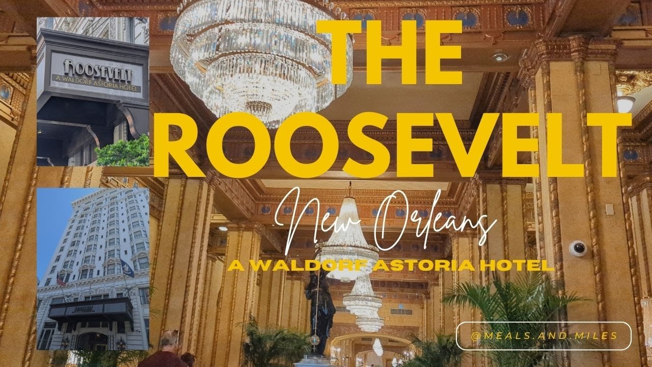 Обзор отеля Roosevelt Hotel New Orleans: стоит ли эта роскошь того? l Обзор отеля l Питание и бон...