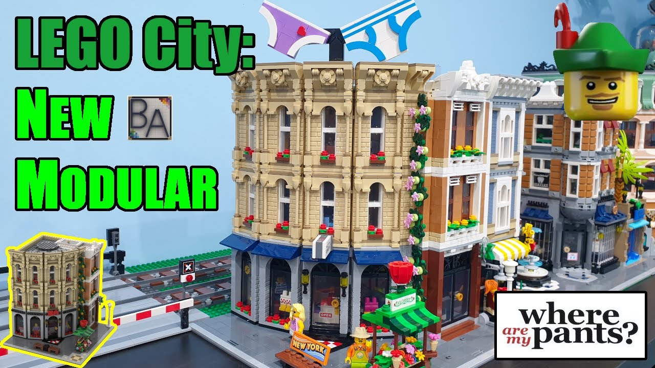 New Modular - Bags & Apparel - Brick Artisan Collaboration MOC Part 2 🆕🏙🏹