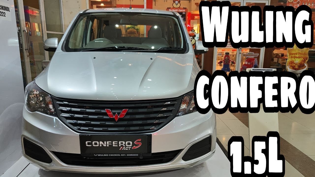 Mobil wuling confero 1.5 L silver 2021