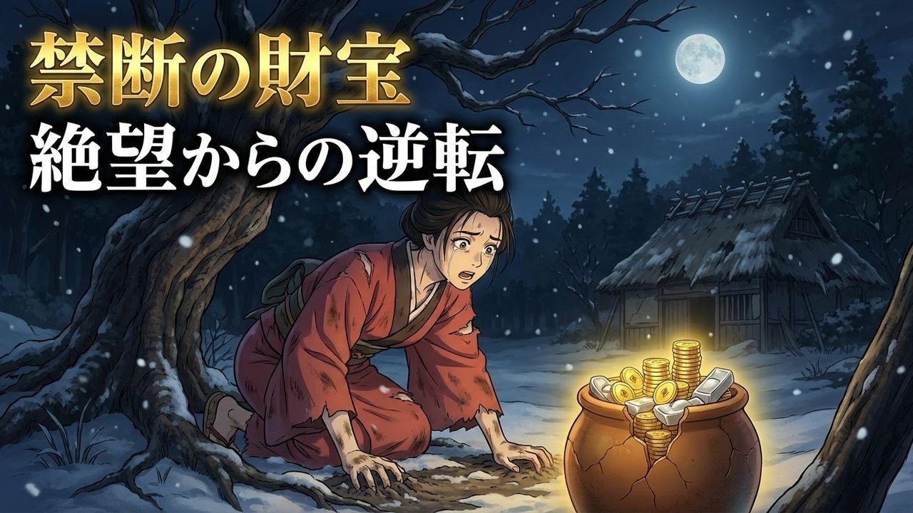 鬼の木の根に隠された衝撃の真実。貧しい未亡人の運命が激変！