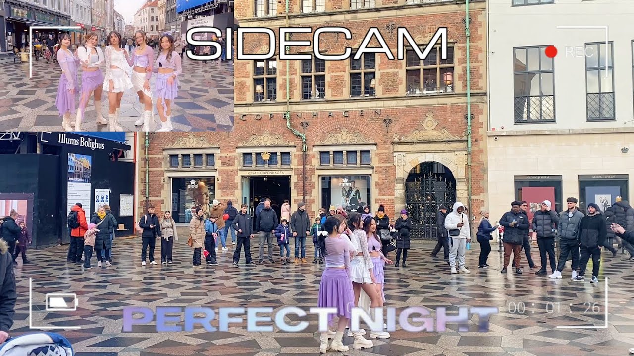 [KPOP IN PUBLIC, SIDECAM, DENMARK] LE SSERAFIM (르세라핌) - ‘Perfect Night’ COVER | EUNOIA DANCE CREW