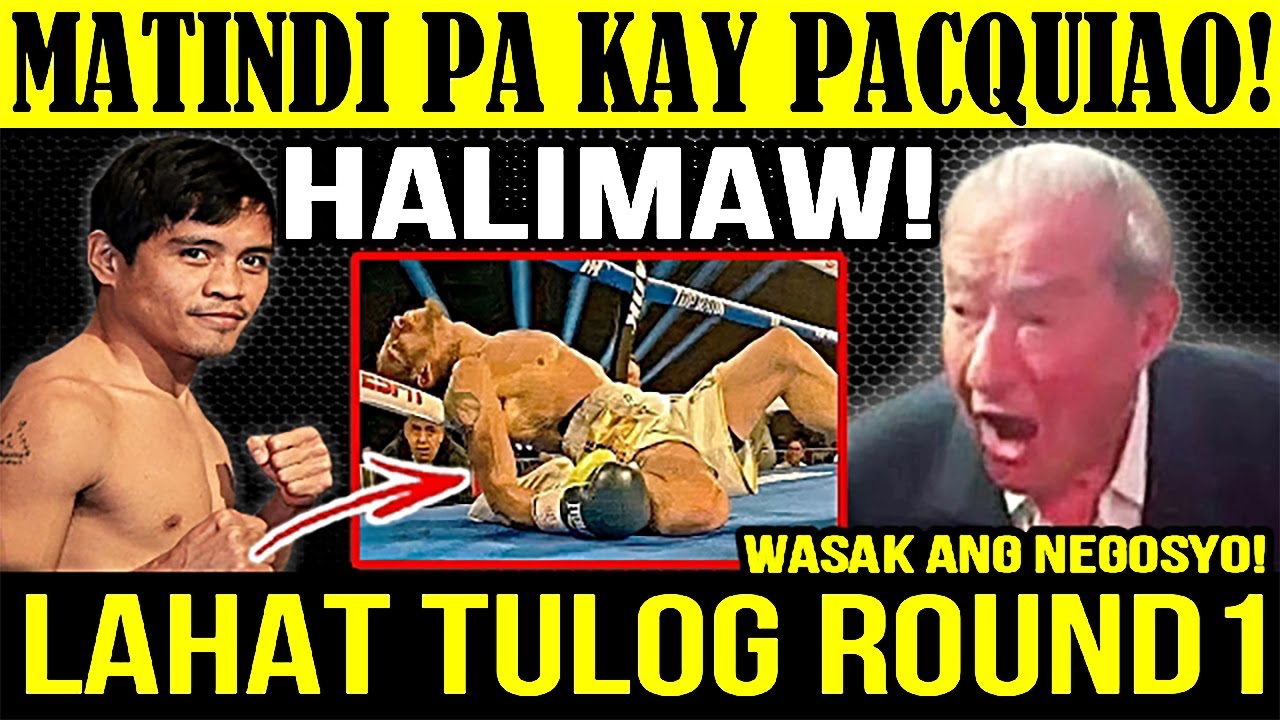 PINA-BULAGTA LAHAT SA ROUND 1! 🚨 “BROLY” PACQUIAO ALYAS LASON! – ANG BAGONG KNOCKOUT ARTIST NG ASYA!