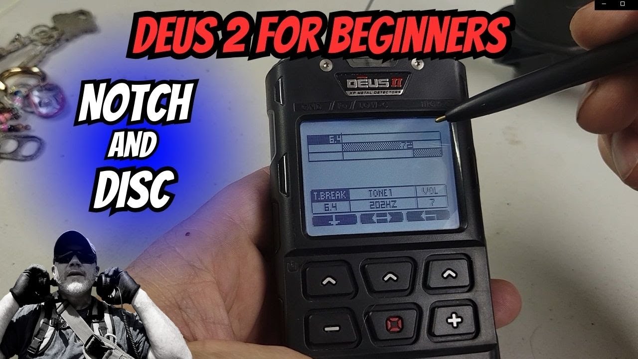 XP Deus 2 for Beginners: Disc and Notch. When, How, and Why.