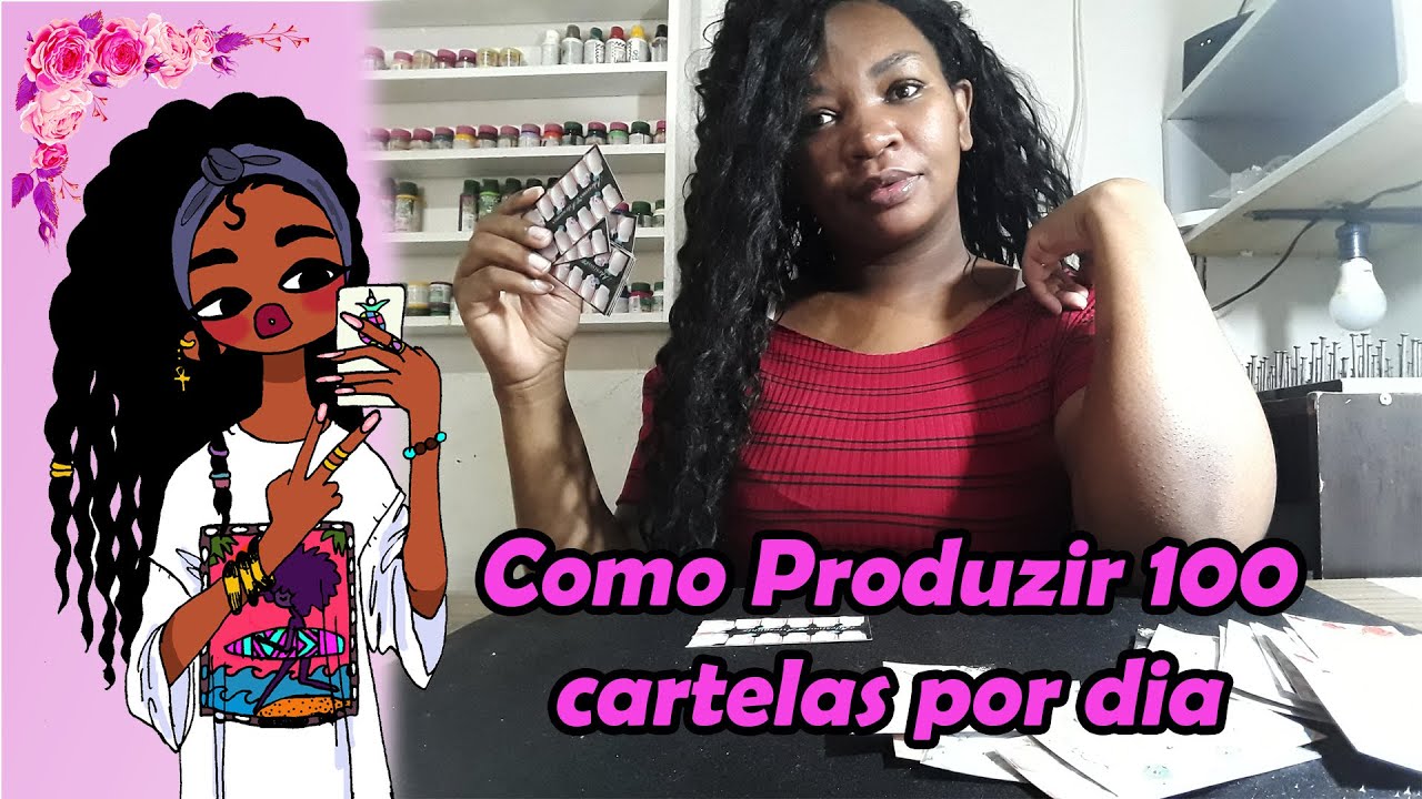 como produzir 100 cartelas por dia